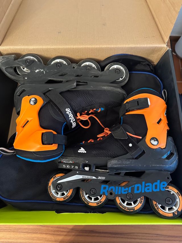 Patines Rollerblade Talla 36,5 a 40,5 ajustables