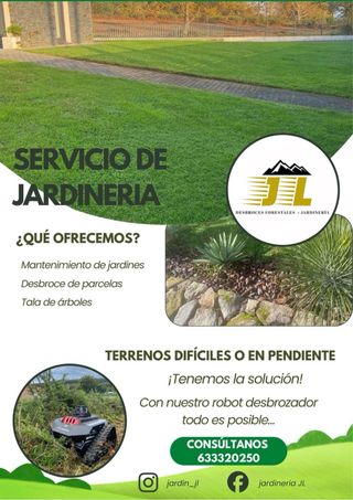 Jardinería,desbroces y limpieza de fincas
