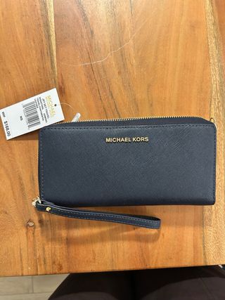 Cartera Michael Kors Jet Set Travel Azul