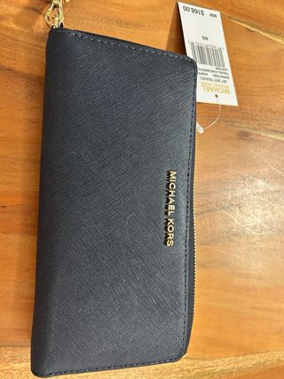 Cartera Michael Kors Jet Set Travel Azul