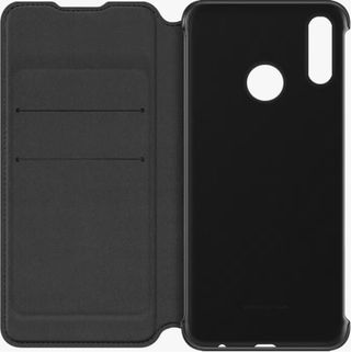 Funda negra Huawei Smart 2019 con tapa