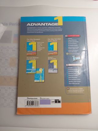 ADVANTAGE FOR BACHILLERATO 1. ST'S BOOK (2017)
