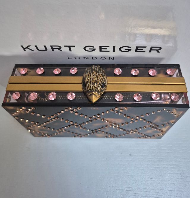 Bolso Kurt Geiger Marrón y Rosa