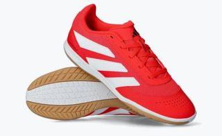 Zapatillas fútbol sala Adidas Predator niño rojas