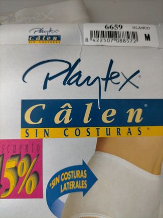 Braguita Playtex Sin Costuras Blanca Talla M