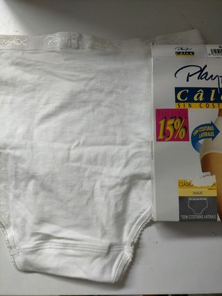 Braguita Playtex Sin Costuras Blanca Talla M