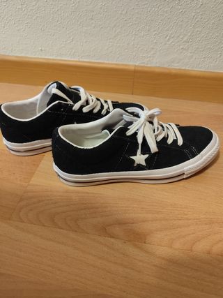 Zapatillas Converse One Star Negras