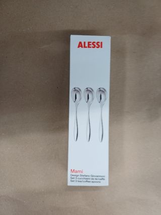Alessi Mami Set 3 Cucchiaini Café/Té