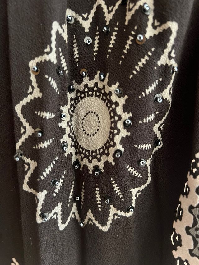 Blusón o vestido Desigual XL estampado