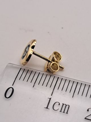 Pendientes Corazón Oro 18K