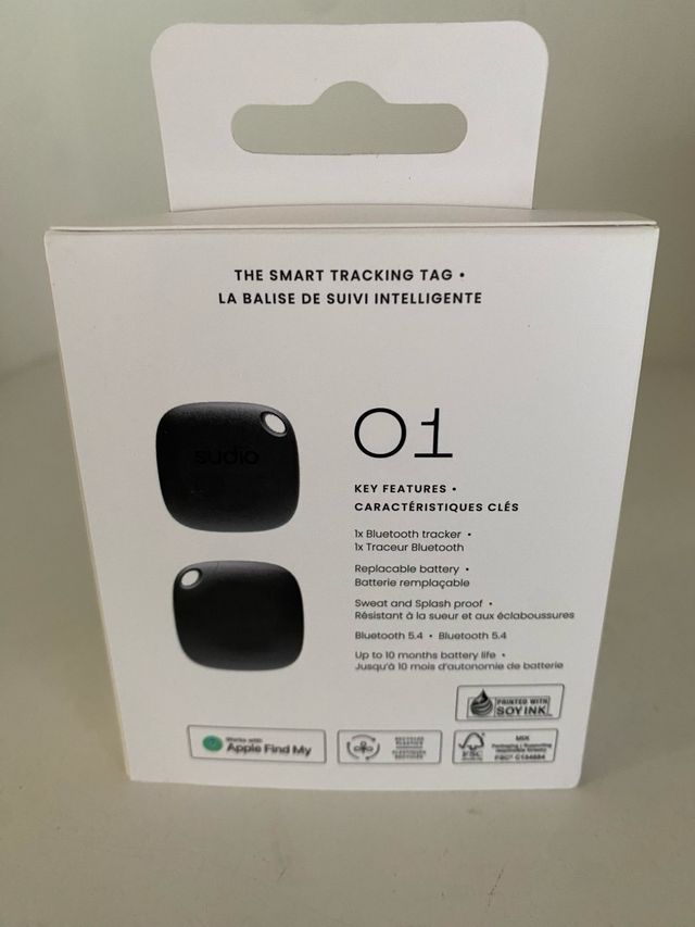 Sudio O1 Smart Tracking Tag
THE SMART FINDER