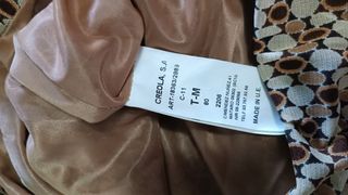 Falda larga estampada talla M