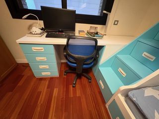 Dormitorio infantil literas