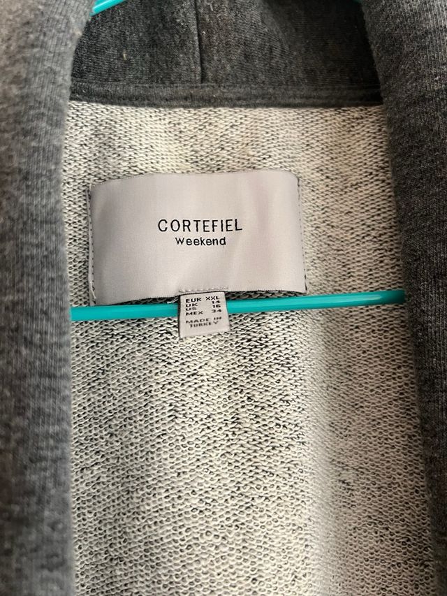 Blazer Cortefiel Gris Punto
