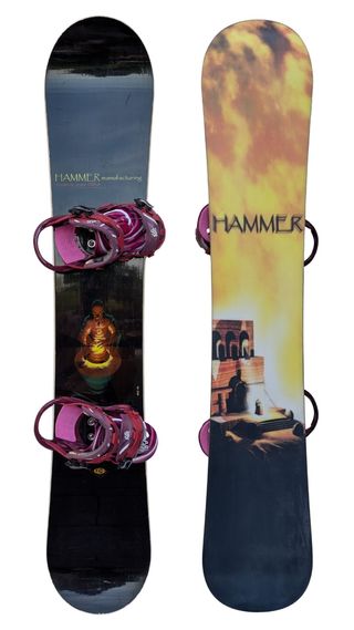 Tabla Snowboard 158 Regular Fijaciones - Hammer