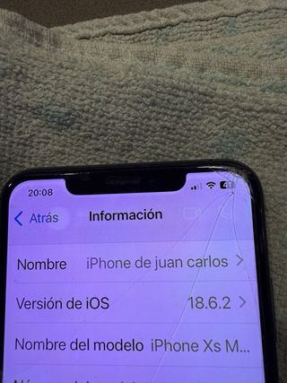 iPhone XS Max 256 GB DE CAPACIDAD !!!!  CHOLLO
!!!