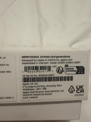 AirPods 3ª Generación