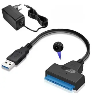 Cavo da SATA a USB 3.0 con adattatore di alimentazione