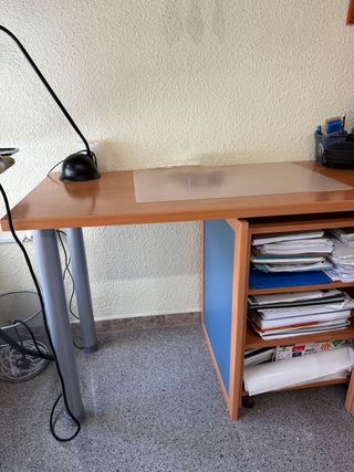 CONJUNTO JUVENIL COMPLETO: CAMA NIDO + ESCRITORIO 