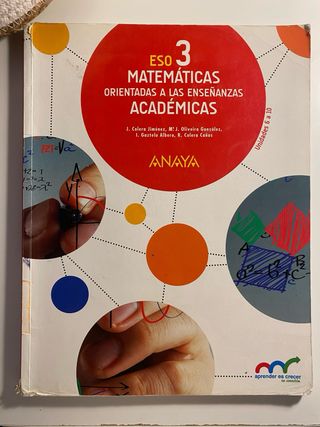 Matemática 3eso orientadas a las enseñanzas académ