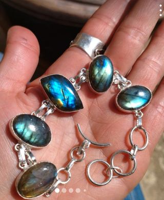 Bracciale Labradorite Argento 925