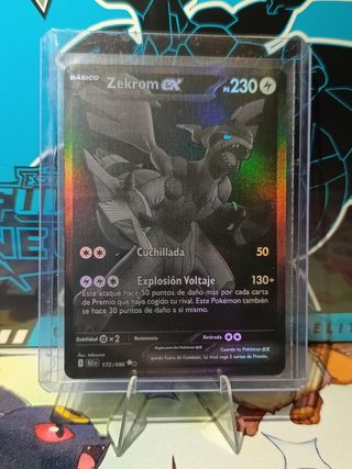 Zekrom EX 172/086 | Fulgor Negro | Pokémon