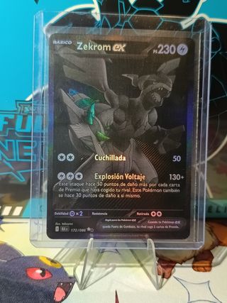 Zekrom EX 172/086 | Fulgor Negro | Pokémon