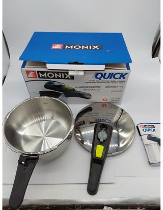 MONIX Quick Olla Express de 4 Litros, Fabricada en