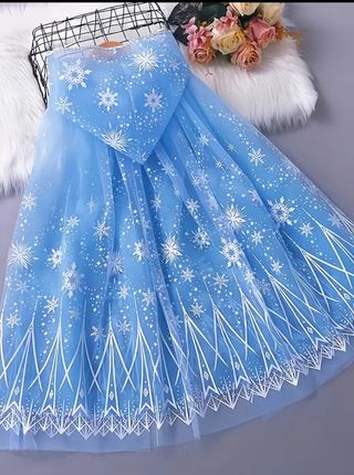 Capa Frozen Azul Vibrante