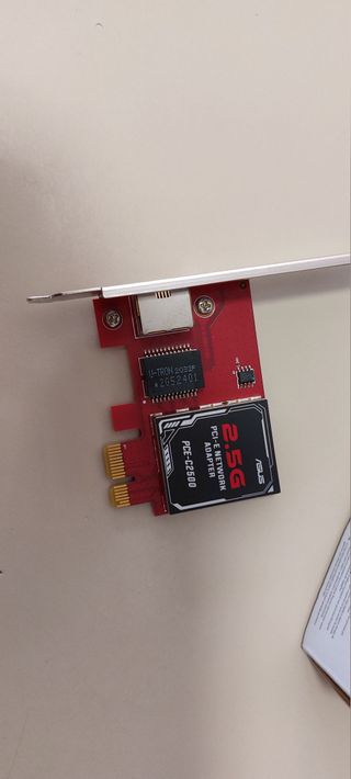 Tarjeta Red ASUS PCE-C2500 2.5G Ethernet