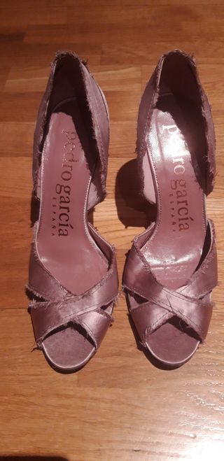 Zapatos Pedro García Talla 40 Rosa