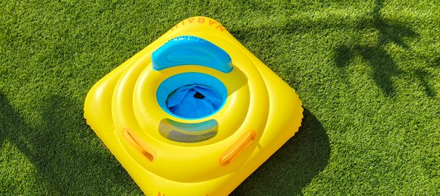 Flotador bebé Nabaiji (Decathlon) amarillo