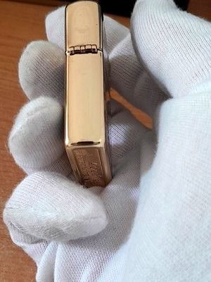 Zippo Arabesque Grabado Dorado y Verde