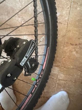 Bicicleta de Montaña Blanca y Rosa