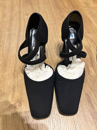Zapatos Pierre Balmain Negros Mujer