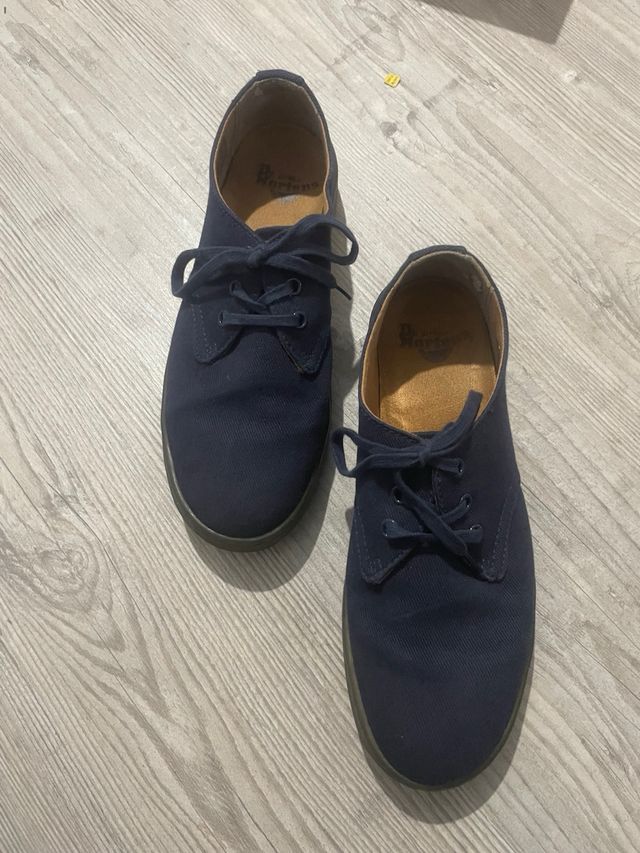 Dr. Martens scarpe tela blu taglia 41 unisex