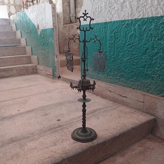 Antigüedad lámpara aceite