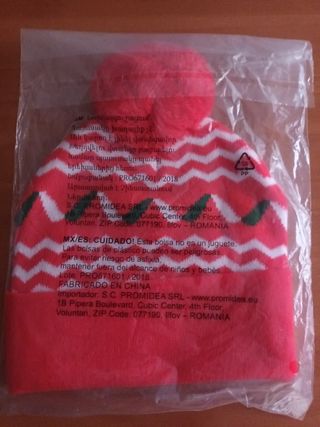 Gorro Coca-Cola Rojo con Pompón