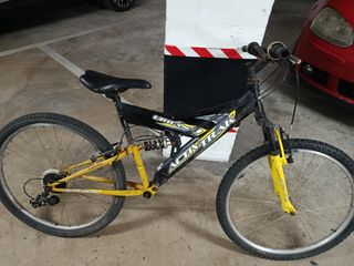 Bicicleta niño doble suspensión rueda 26