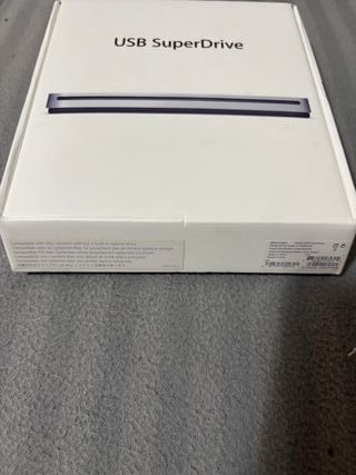 Apple USB SuperDrive MD564ZM/A nuevo 