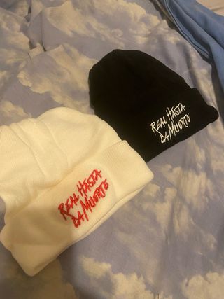 Gorro Real Hasta La Muerte Negro y Blanco