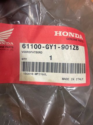 Guardabarros delantero Honda visión SA 75