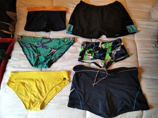 LEER - Bañador slip amarillo marca TURBO talla S-M