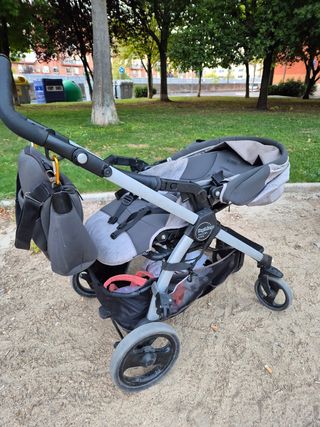 Carrito cochecito de bebé 3 piezas (de 0 a 24 m)