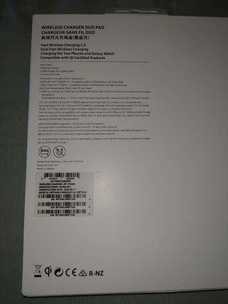 NUOVO caricabatterie wireless Samsung Duo Pad