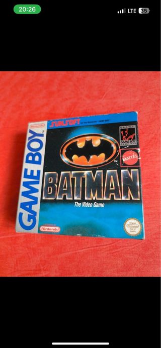 Batman Game Boy COMPLETO PAL Ita