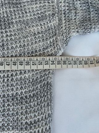 Hollister Grey Oversize Knit Sweater Vigore Size X