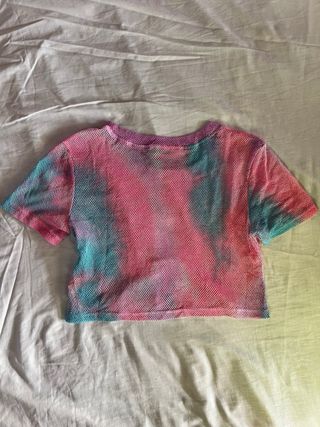 Camiseta malla transpirable Shein Tie Dye