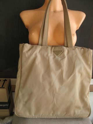 Bolso Prada Nylon Beige