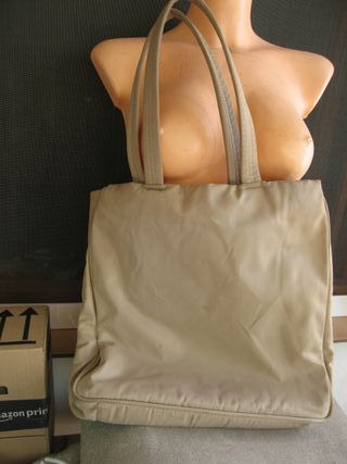 Bolso Prada Nylon Beige
